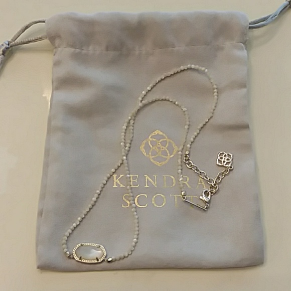 Kendra Scott Jewelry - Kendra Scott Elisa beaded pendant necklace Ivory